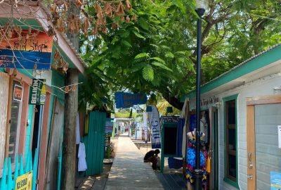 The Famous Placencia Sidewalk - Kmar Villas